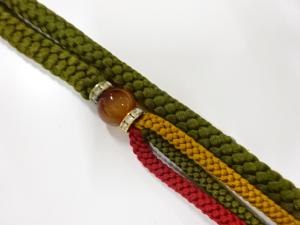 正絹　振袖用　手組帯締め